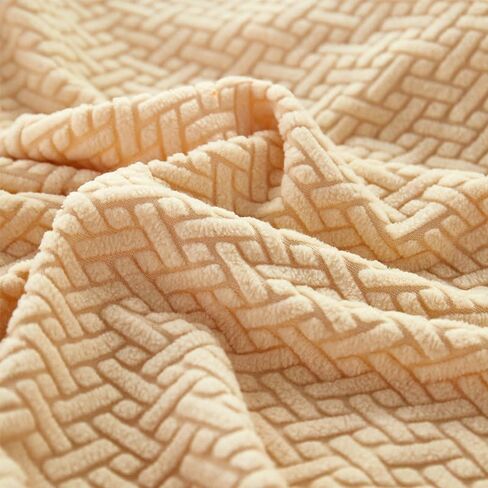 Magic Sofa Covers Couch Covers 2024 New Wear-Resistant Universal Sofa Covers Washable Stretch Couch Cushion Covers Slipcovers for Sectional Sofa (Texture Gray,Large Single Seat Cover) in Kuwait