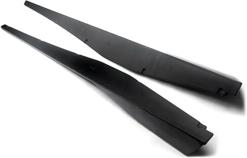 Car Side Skirt Rocker Panel Exterior Splitter Wing Compatibility with Corvette C8 Splitter Diffuser Body Accessories,Carbon Fiber in Saudi Arabia