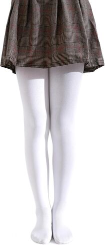 Pareberry Girl's Winter Fleece Lined Thick Microfiber Soft Tights for Kids Age 3-14 in Saudi Arabia