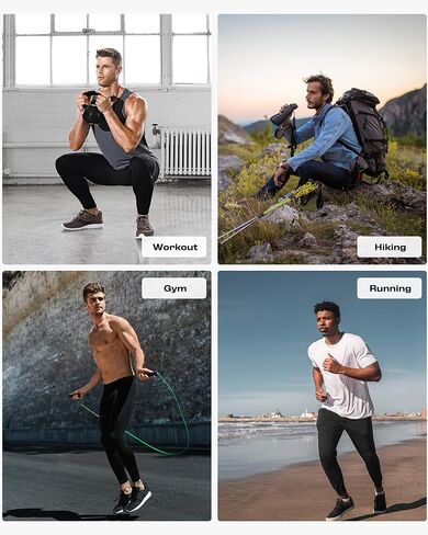 3 Pack Sweatpants for Men Athletic Gym Workout Mens Joggers with Zipper Pockets Active Running Pants in Saudi Arabia