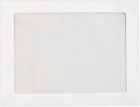 LUXPaper 10 x 13 Full Face Window Envelopes | Booklet | Bright White | 28lb. Text | 50 Qty. in Saudi Arabia