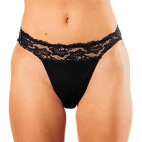 Bambody Absorbent Bikini, Period Panties for Women - Lace Hip, Protective Underwear - Silky Smooth, Comfortable