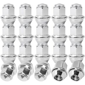 M12x1.5 Lug Nuts,One-Piece Wheel Nuts for Toyota Corolla/Prius/Sienna,Lexus RX350 ES350 CT200H IS300 GS450 and More #611-211 90084-94001