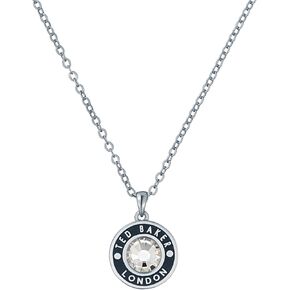 Ted Baker London Cherlie Crystal Button Pendant Necklace For Women