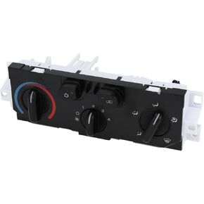 HVAC A/C Heater Climate Control Panel AC Heater Climate Control Switch Unit for Chevrolet Colorado 2004-2012 for GMC Canyon 2004-2012 Plastic Black