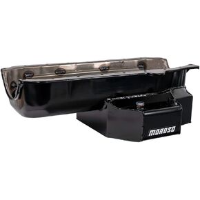 Moroso 21318 7.125" Oval Track Oil Pan for Chevy Small-Block Engines