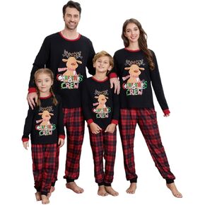 Christmas Pajamas for Family Christmas Pjs Matching Sets Family Matching Pajamas Holiday Xmas Jammies Sleepwear