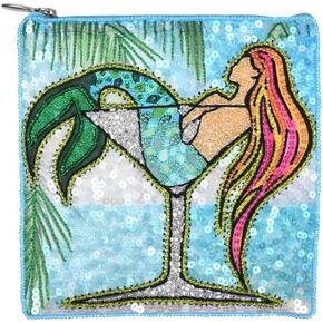 Bamboo Trading Pochette Mertini by Sarah Walters, Pouch, 6-inch Width x 6-inch Height