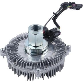 FEIDKS Engine Cooling Radiator Fan Clutch Compatible with Chevy Silverado 2500HD 3500HD GMC Sierra 2500HD 3500HD 2015-2016 V8 6.6L Replacement for 23134137, Replace# 23134137