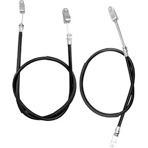 Driver Passenger Side Brake Cable Set Fit for EZGO Marathon Golf Cart 1974-1987 Replace 19038-G2 19038-G1, Driver and Passenger Side Golf Cart Brake Cable