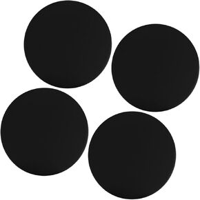ACROPIX 50mm Black Car Wheel Center Hub Caps Emblem Badge Decal Sticker 4pcs Car Parts