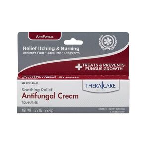 Thera Care Antifungal Cream | Soothing Relief | Itching, Burning and Cracking Relief | 1.25oz
