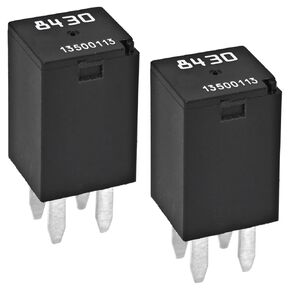 Automotive Relays 13500113 for GM (Pack of 2), Multi-Function 4-Pin Relay Replace 19116962 D1777C