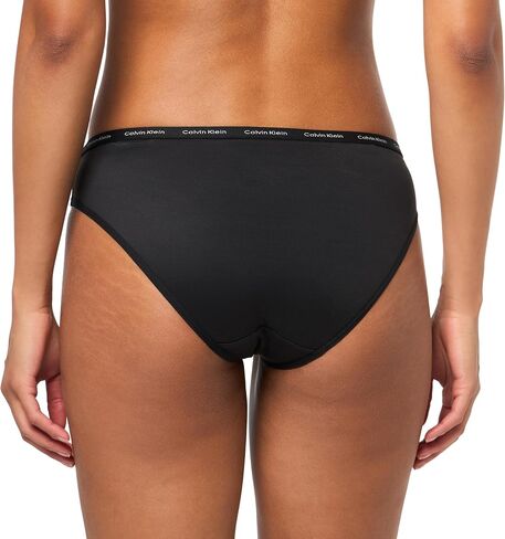 Calvin Klein Women's Luxe Comfort Micro Stretch Bikini Panties, 3 Pack in Kuwait