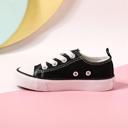 PATPAT Toddler Kid Canvas Sneaker Boys and Girls Slip On Sneakers Toddler Little Kid Big Kid Sneakers Shoes in Kuwait