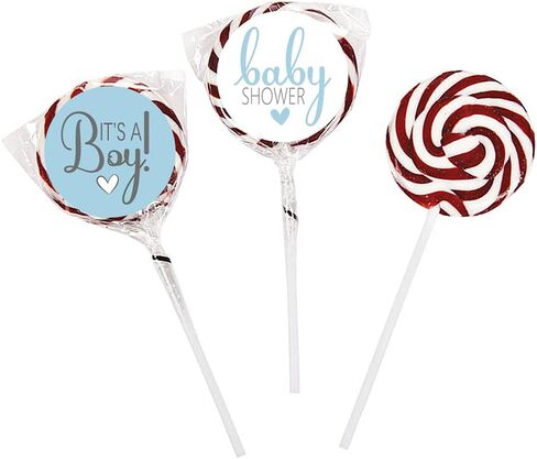 270 PCS Pink Baby Shower Stickers, 6 Design Self Adhesive Circle Label Stickers,Baby Shower Envelope Seals Candy Stickers,Baby Shower Party Chocolate Stickers,Candy Stickers.（012） in Saudi Arabia