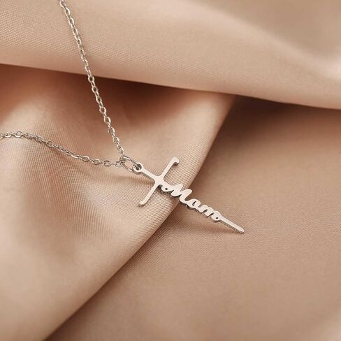 RAYSTAR Christmas Gifts - Faith Cross Necklace for Women Religious Christian Jewelry Gifts for Women Girls Mom Wife Grandma,Unique Birthday Gifts for Women in Saudi Arabia