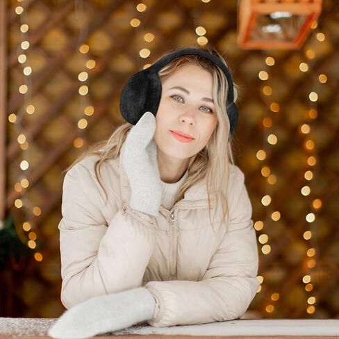Winter Warm Plush Earmuff Women Earmuff Winter Ear Muffs Adjustable Ear Warmers for Windproof Men Girls Winter in Saudi Arabia