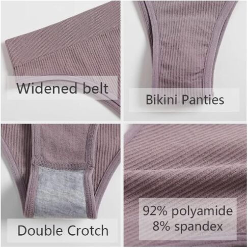 Talmont Bra and Panty Sets For Women, Sexy Seamless Lingerie Underwear for Everyday and Sports, Removable Pads, Ribbed Fabric in Saudi Arabia