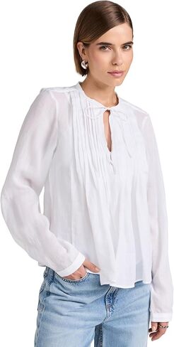 rag & bone Women's Amaris Ramie Top in Saudi Arabia