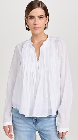 rag & bone Women's Amaris Ramie Top in Saudi Arabia