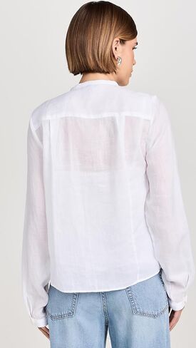 rag & bone Women's Amaris Ramie Top in Saudi Arabia