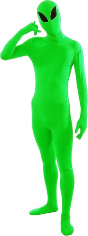 Men's and Women's Spandex Full Body Alien Costumes Bodysuits in Saudi Arabia
