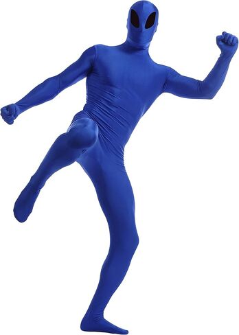 Men's and Women's Spandex Full Body Alien Costumes Bodysuits in Saudi Arabia