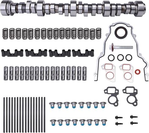 مجموعة عمود الحدبات Sloppy Stage 2 ومجموعة أذرع الدفع لمحرك 97-07 GM Chevy LS1 4.8 5.3 5.7 6.0 6.2 V8 LSX in Kuwait