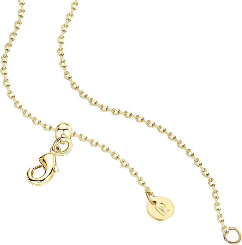 PAVOI 14K Gold Plated Cubic Zirconia Cross Pendant Necklaces for Women | Linear Bezel CZ Religious Cross Faith Pendant Necklace in Saudi Arabia