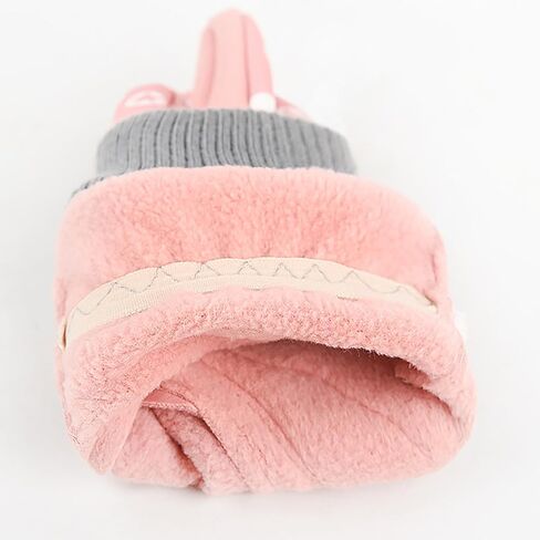 JIAHG Kids Winter Ski Snow Gloves Full-Finger Fleece Lined Waterproof Gloves for Boys Girls Outdoor Cycling Skiing Mittens in Kuwait