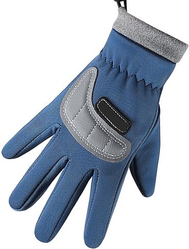 JIAHG Kids Winter Ski Snow Gloves Full-Finger Fleece Lined Waterproof Gloves for Boys Girls Outdoor Cycling Skiing Mittens in Kuwait