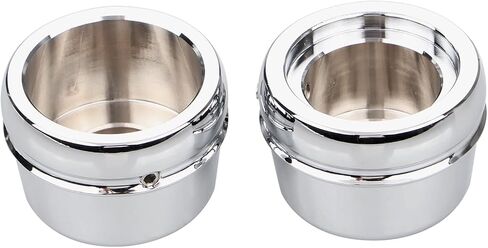 Chrome Front Axle Nut Covers for Harley Dyna Road Glide Electra Glide Street Glide Road King FLHX in Kuwait