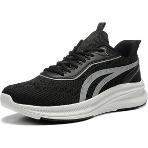 BOGOVER Men's Running Shoes, Lightweight Breathable Walking Shoes Non Slip Tennis Shoes Movepropel Athletic Fashion Sneakers