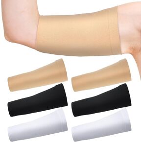 3 Pairs Diabetes Arm Band Diabetic Sensor Armband for Insulin Pod Monitoring, Breathable Washable Sensor Cover Sleeve Compatible with Omnipod/Freestyle Libre, Replace Adhesive Patches Tape