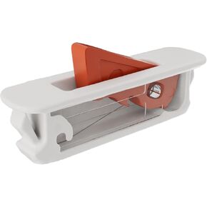 Brixwell 85-1328W Cream White Window Opening Control Device – 1.85" Length x 0.54" Width Plastic Window Restrictor by Ashland for Enhanced Child Safety and Ventilation Control - pack of 2