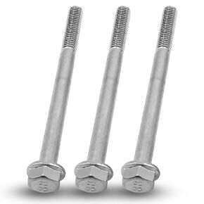 3 قطع من مسامير التثبيت لمنظم الحرارة المبرد إلى مسمار رأس الأسطوانة K-2527-A متوافق مع فورد إكسبلورر رينجر موستانج إكسبلورر سبورت تراك 1997-2010 لميركوري ماونتينير لمازدا B4000 in Kuwait