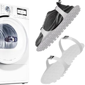 2Pack Shoe Drying Rack for Dryer, Suction Cup Sneaker Dryer Rack, Shoes Dryer Rack Inside Dryer With Adjustable Buckle, Shoe Rack for Dryer Machine Machine for Tennis Shoes, Travel Boot