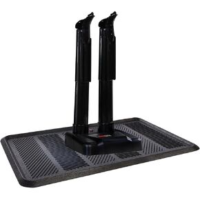 JobSite Boot Dryer with Rubber Drip Tray - Silent Shoe Dryer & Warmer For Work Boots, Gloves & Shoes - Fanless Convection Dry - Helps Reduce Odor