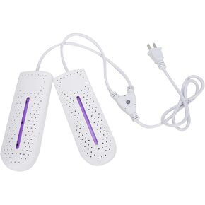 Shoe Dryer, Electric Fast Dry Boot Drying Cycle Constant Temperature Heating-Us For Plug 110-240V(White)