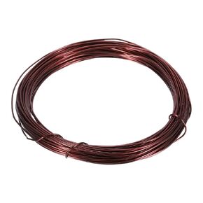 MECCANIXITY 1.5mm Magnet Wire 36ft(11m) Enameled Copper Wire Enameled Magnet Winding Wire Coil 200g 130℃ for Transformers Inductors