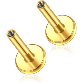Xpircn 18G/16G Titanium Internally Threaded Studs - BAR ONLY,6mm 8mm