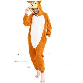 Unisex Adult Animal Onesie Pajamas Cosplay Costumes Halloween Christmas One-Piece Sleepwear for Women Men