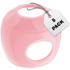 New & Improved - Door knob Baby Safety Cover - 5 Pack - Deter Little Kids from Opening Doors with A Child Proof Door Handle Lock - Driddle