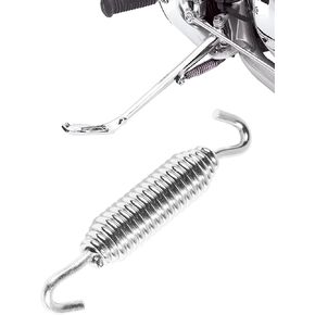 Motorcycle Kickstand,Kickstand Spring,Car Accessories Motorcycle Kickstand Spring,4.01inch Chrome Kickstand Spring,Motorcycle Kickstand Jiffy Stand Spring,Replace #50005-85A,Fits Most Models