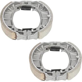 YOXUFA Mini Bike Drum Brake Pads Shoes for Coleman CT200U BT200X CT200U-EX Baja Warrior MB200 Predator 212cc 196cc CRF70 GY6 49cc 50cc Scooter Moped ATV CG125 105mm Powersports Parts