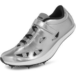 THESTRON New Track Spikes Shoes Men Women Kids Track and Fields Sneakers Athletics Spikes Sprint Shoes Professional Track Running Racing Shoes Youth Jumping Sneakers with Spikes in Kuwait