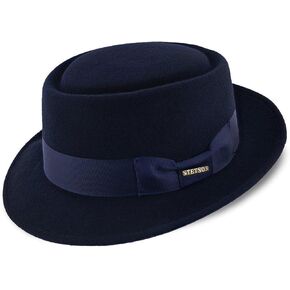 Stetson Cranston Wool Felt Porkpie Hat