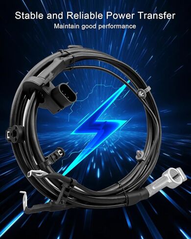 كابل بطارية سلبي 84634113 مناسب لسيارة شيفروليه تشيفي سيلفرادو 1500 جي إم سي سييرا 1500 2014 2015 2016 2017 2018 استبدال 84634109 in Kuwait