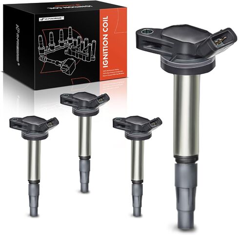 A-Premium Engine Ignition Coil Packs Compatible with Lexus CT200H 2011-2016 Toyota Corolla 2009-2017 Prius Scion IM XD 1.8L 4-PC Set in Saudi Arabia